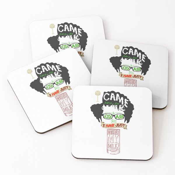 Item preview, The IT Crowd - Moss - I came to drink milk and kick ass -    designed and sold by Mohammed99k.