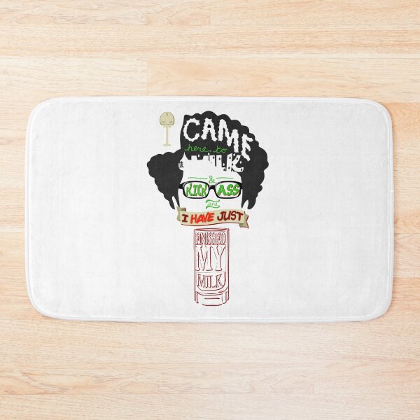 Item preview, The IT Crowd - Moss - I came to drink milk and kick ass -    designed and sold by Mohammed99k.