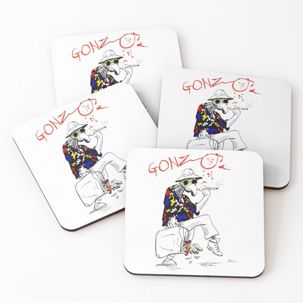 Item preview, Gonzo - Fear And Loathing In Las Vegas Parody designed and sold by KingsleyRyan.