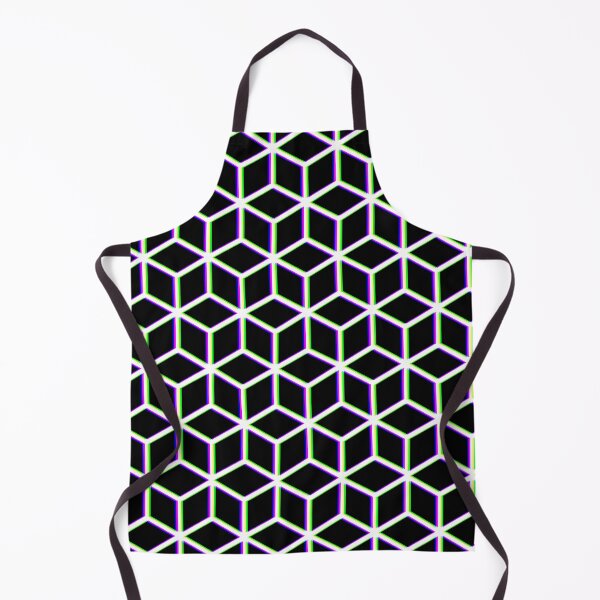 Item preview, Chromatic Aberration Isometric Cube Pattern designed and sold by Saanis.