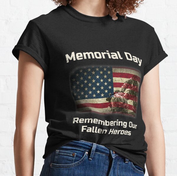  Memorial Day  Remembering our Fallen Heroes Raglan Baseball  Tee : Clothing, Shoes & Jewelry