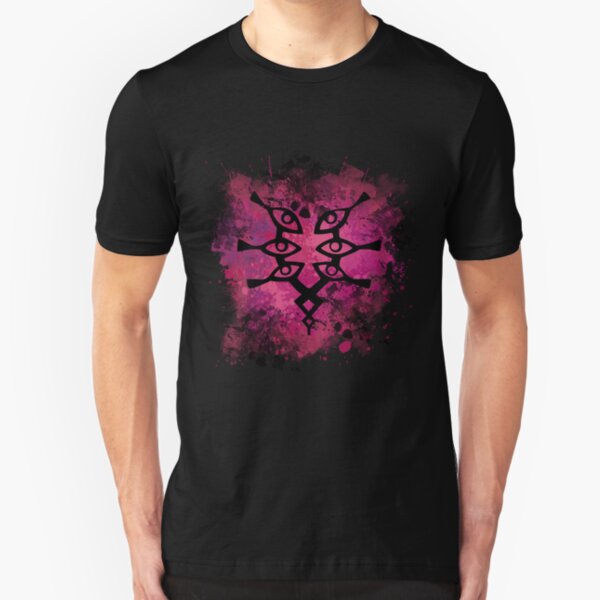 Grimleal Splatter Slim Fit T-Shirt