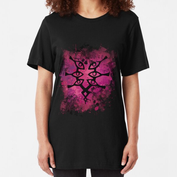 Grimleal Splatter Slim Fit T-Shirt