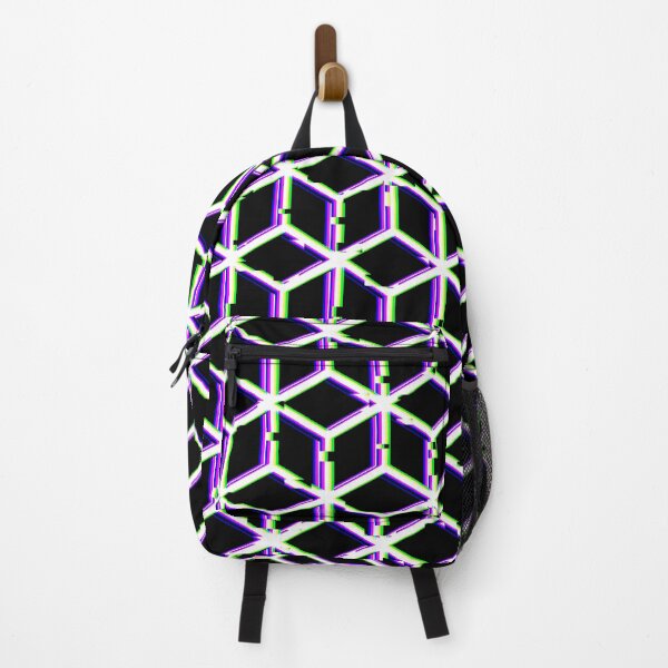 Item preview, Glitchy Isometric Cube Pattern designed and sold by Saanis.