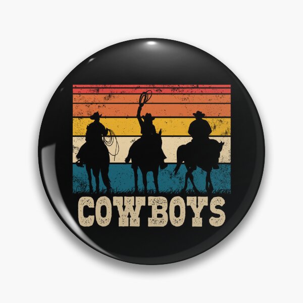 Artikelvorschau, Cowboys Horse Wranglers Rodeo Retro Sunset Men's Cowboy Gear entworfen und verkauft von DynamicDesign.
