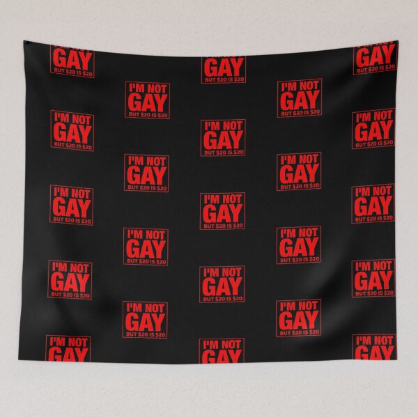 Item preview, I am not gay designed and sold by Typoindia29.