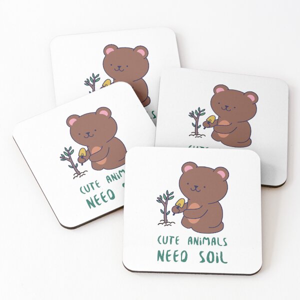 Item preview, Cute animals need Soil designed and sold by Soy-el-Soil.