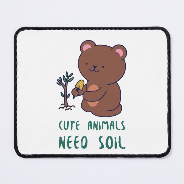 Item preview, Cute animals need Soil designed and sold by Soy-el-Soil.