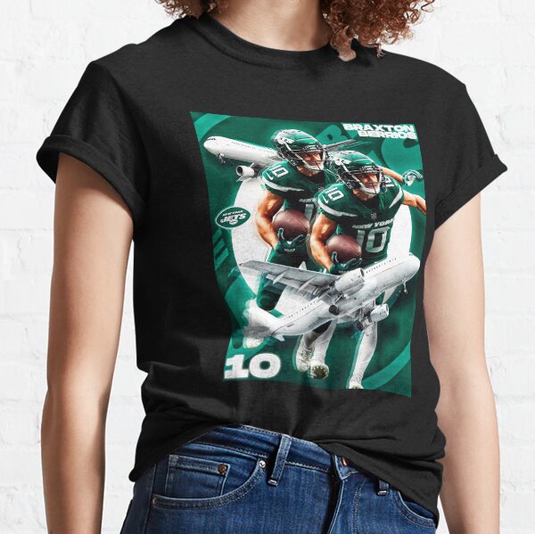 Braxton Berrios Name & Number T-Shirt - Green