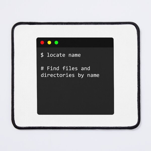Item preview, linux command locate | what does locate do in terminal | designed and sold by CodingStore  ★★★★★.