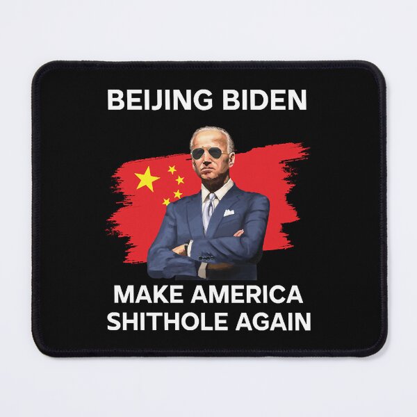 Item preview, Beijing Biden make America Shithole again anti joe Biden designed and sold by ReginaJone9995.