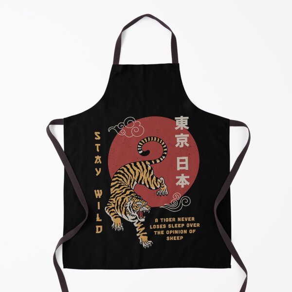 Item preview, Tiger with Stay Wild Slogan designed and sold by Ermedas Studio.
