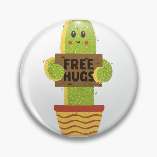Item preview, Free Hugs Cactus designed and sold by Sretensshop.