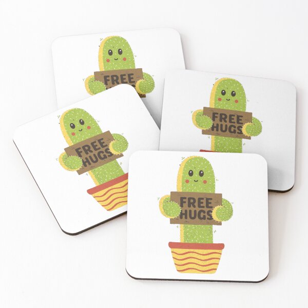 Item preview, Free Hugs Cactus designed and sold by Sretensshop.