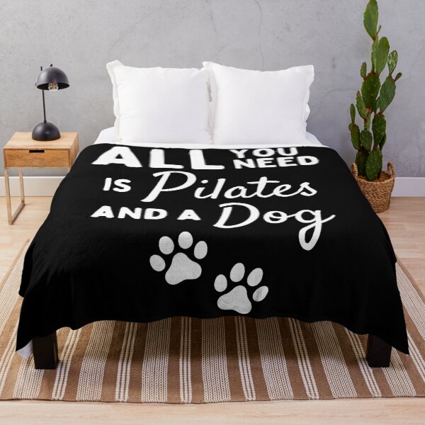 Item preview, All you need is pilates and a dog designed and sold by TheGreenGoat.