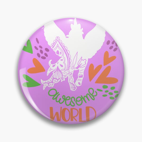 Item preview, Awesome World designed and sold by Tia-Ako.