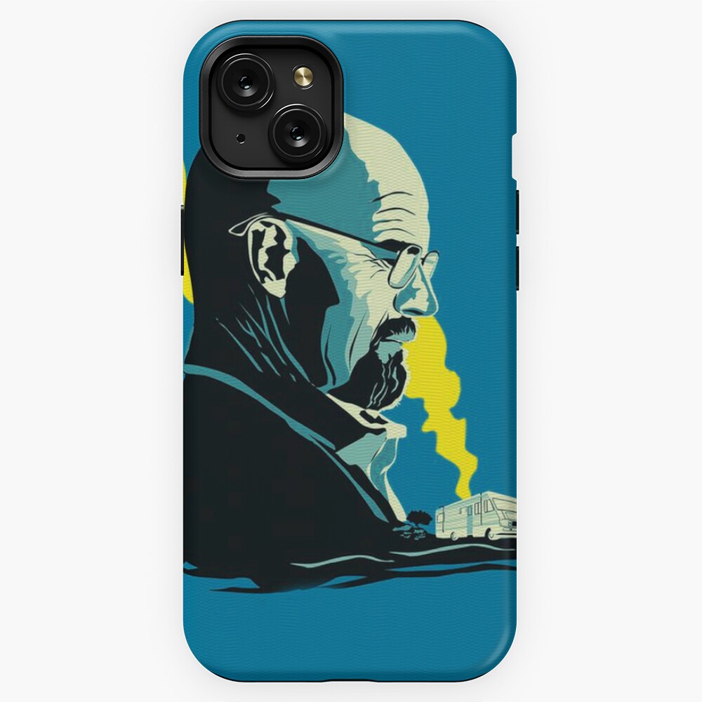Stylized Breaking Bad Blue Design iPhone Case for Sale by VukomanoV