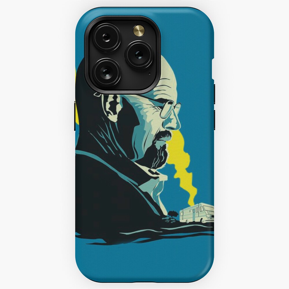 Stylized Breaking Bad Blue Design iPhone Case for Sale by