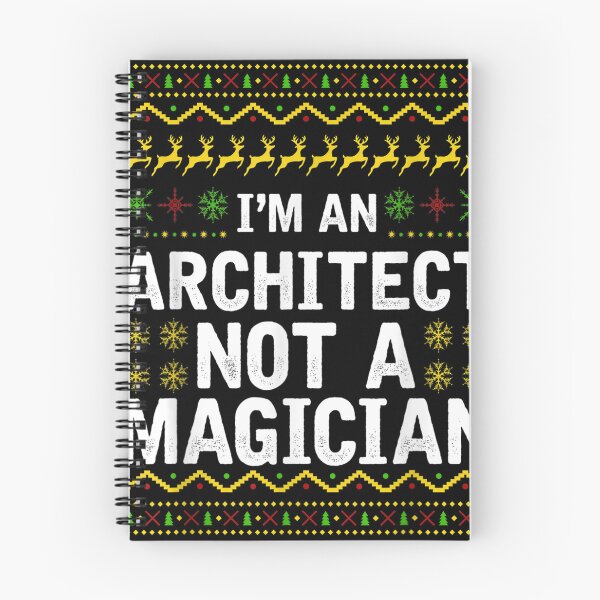 Item preview, I'm an Architect not a Magician Ugly Christmas Sweater designed and sold by laurateam.