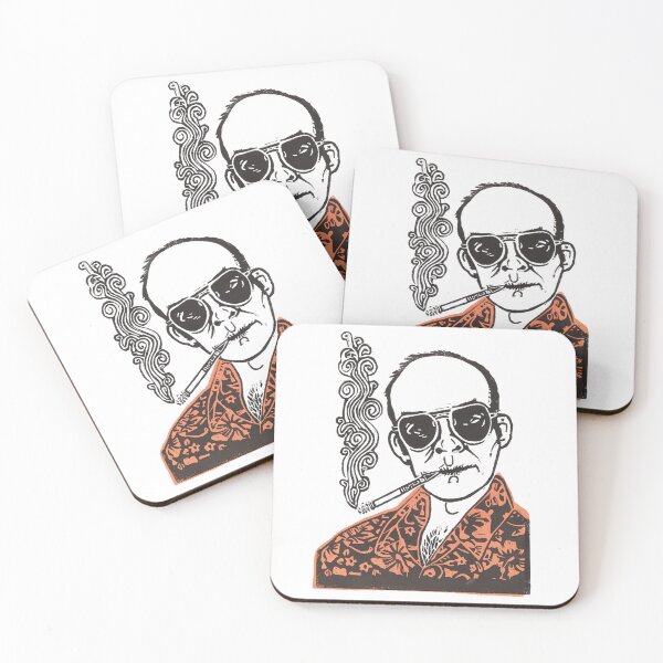 Item preview, Hunter S Thompson Smoking designed and sold by KingsleyRyan.
