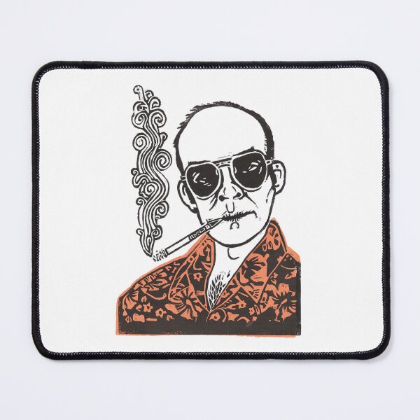 Item preview, Hunter S Thompson Smoking designed and sold by KingsleyRyan.