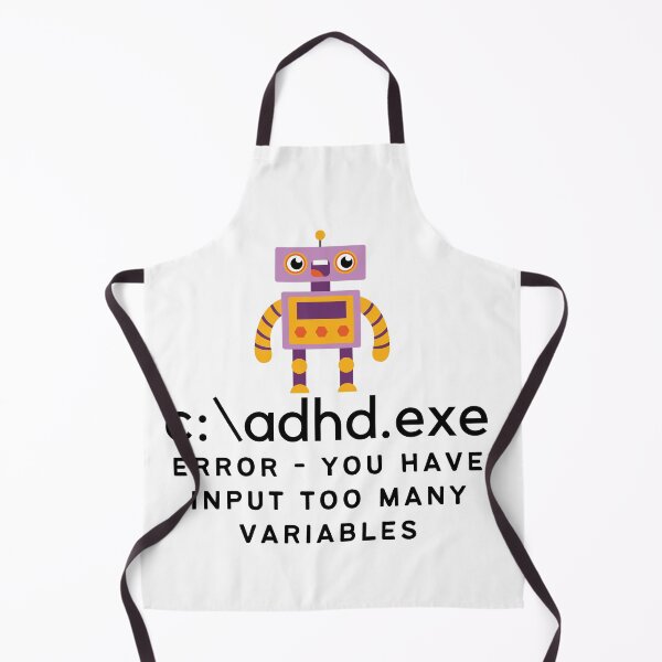 Item preview, C:\ADHD.exe - Error - You have input too many variables designed and sold by TheBerriesADHD.