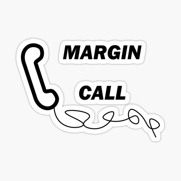 "Margin Call WSB Meme Sticker" Sticker for Sale by surrile Redbubble