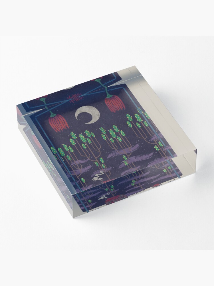 Alternate view of Vacation Home Acrylic Block