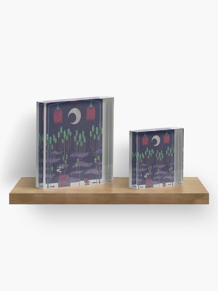 Alternate view of Vacation Home Acrylic Block