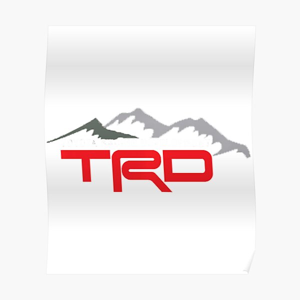 Trd Racing Development Poster