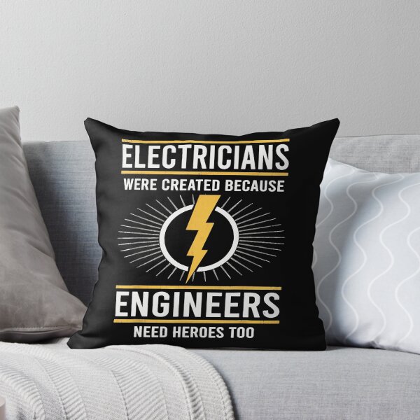 Item preview, electricians engineer funny quotes designed and sold by BrennaEirlys.
