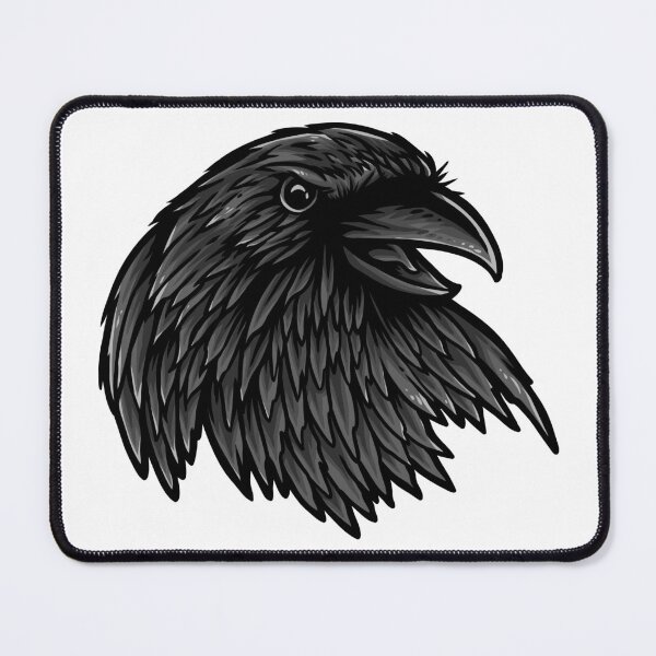 Item preview, raven designed and sold by Tia-Ako.