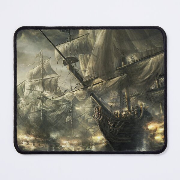 Item preview, Sea Battle by Albert Bierstadt designed and sold by JapanHeavenArt.