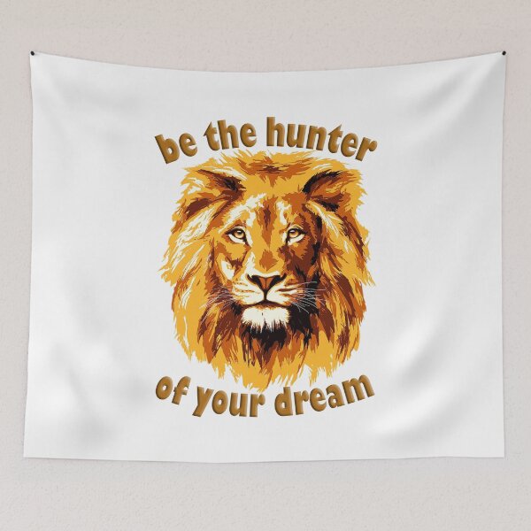 Item preview, Lion - hunter of dreams designed and sold by ArtMarino78.