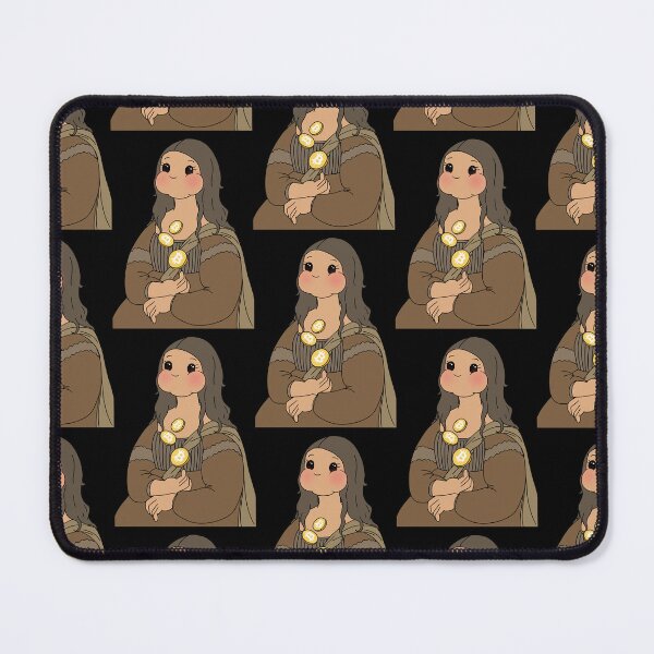 Item preview, The Mona Lisa Simple Cute Kawaii  Doodle Painting Crypto Bitcoin designed and sold by Annisa Yuwanda.