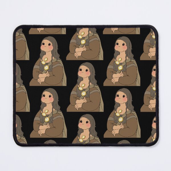 Item preview, The Mona Lisa Simple Cute Kawaii  Doodle Painting Crypto Doge Coin designed and sold by Annisa Yuwanda.