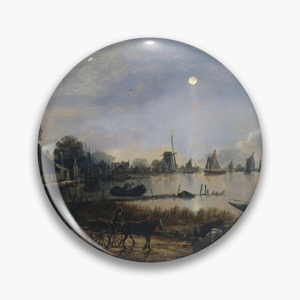 Item preview, Dorf am Abendsee by Albert Bierstadt designed and sold by JapanHeavenArt.