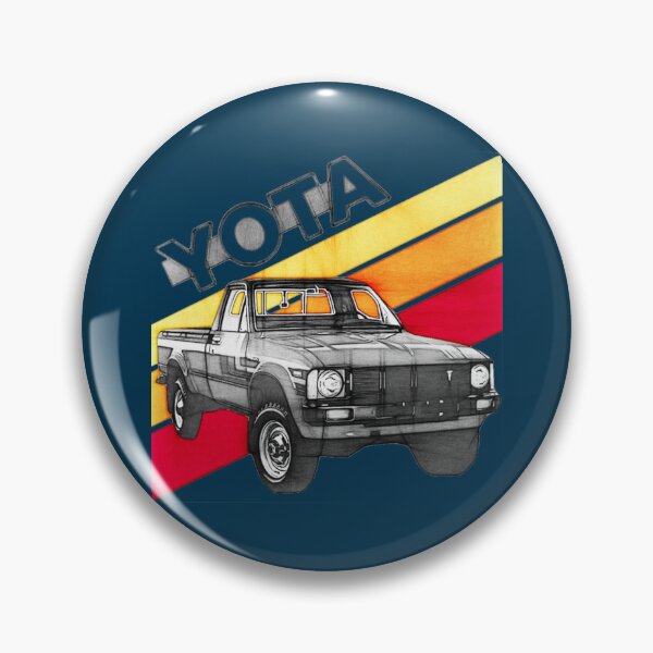 Item preview, Vintage YOTA pickup truck graphic   designed and sold by OverlandSwags.