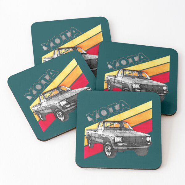Artikelvorschau, Vintage YOTA Pickup Truck Grafik entworfen und verkauft von OverlandSwags.