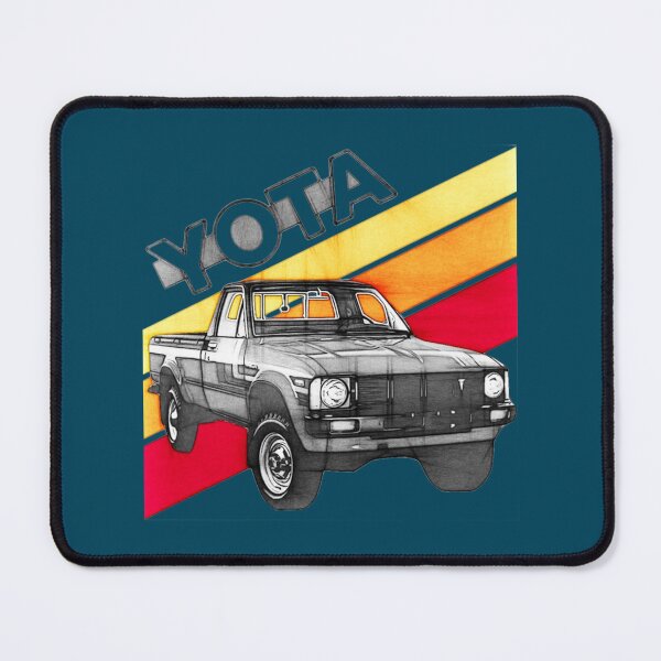 Artikelvorschau, Vintage YOTA Pickup Truck Grafik entworfen und verkauft von OverlandSwags.