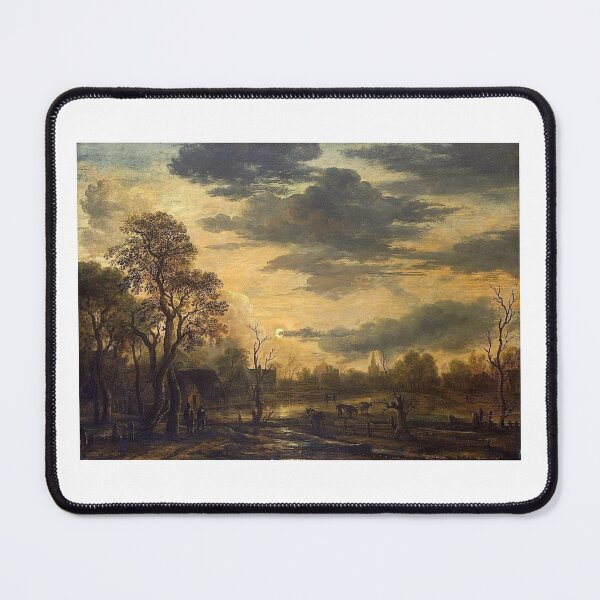 Item preview, Sunset in the countryside by Albert Bierstadt designed and sold by JapanHeavenArt.