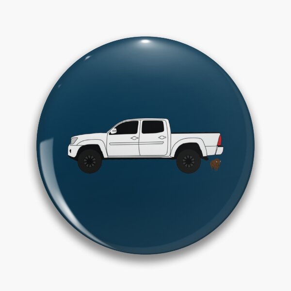 Item preview, White Toyota Tacoma   designed and sold by OverlandSwags.