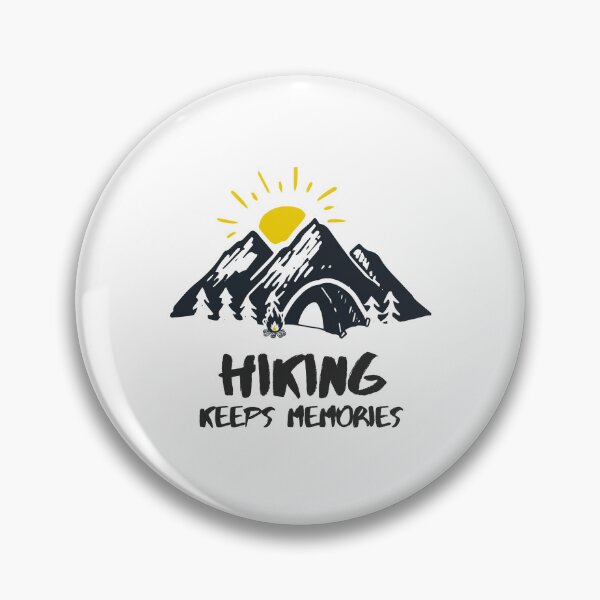 Item preview, Retro Hiking Keeps Memories Art Designs designed and sold by Manilyn0907.