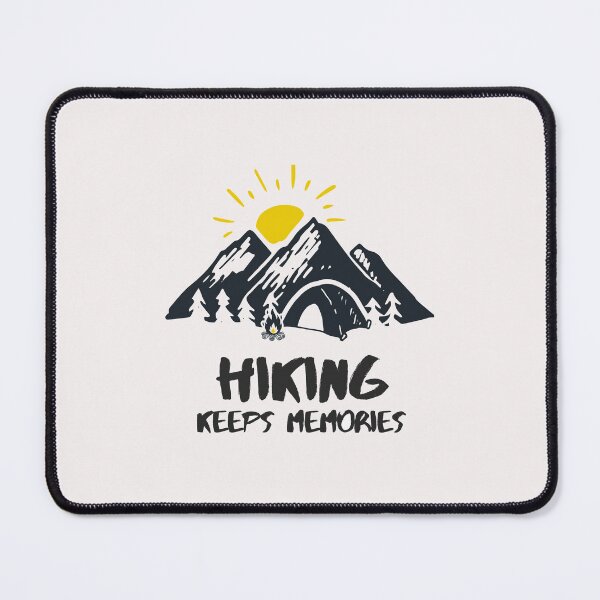 Item preview, Retro Hiking Keeps Memories Art Designs designed and sold by Manilyn0907.