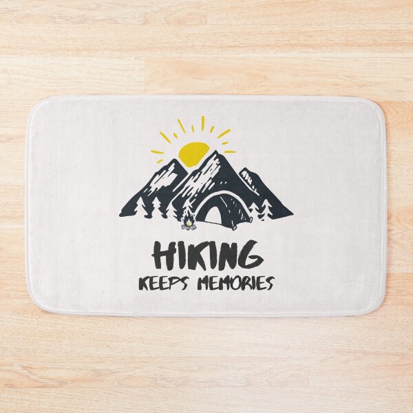 Item preview, Retro Hiking Keeps Memories Art Designs designed and sold by Manilyn0907.