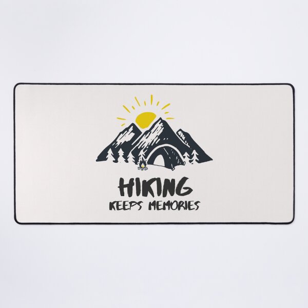 Item preview, Retro Hiking Keeps Memories Art Designs designed and sold by Manilyn0907.