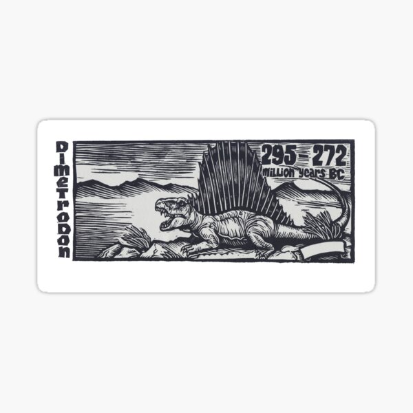 Dimetrodon Sticker