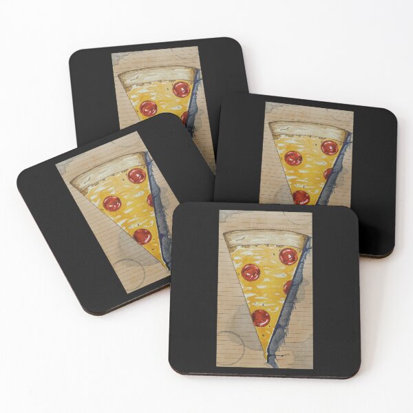 Item preview, Single Slice Pepperoni Pizza designed and sold by ImitationArt.