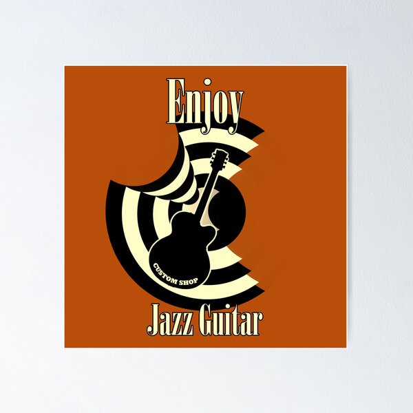 Item preview, Enjoy jazz guitar designed and sold by lisaberton.
