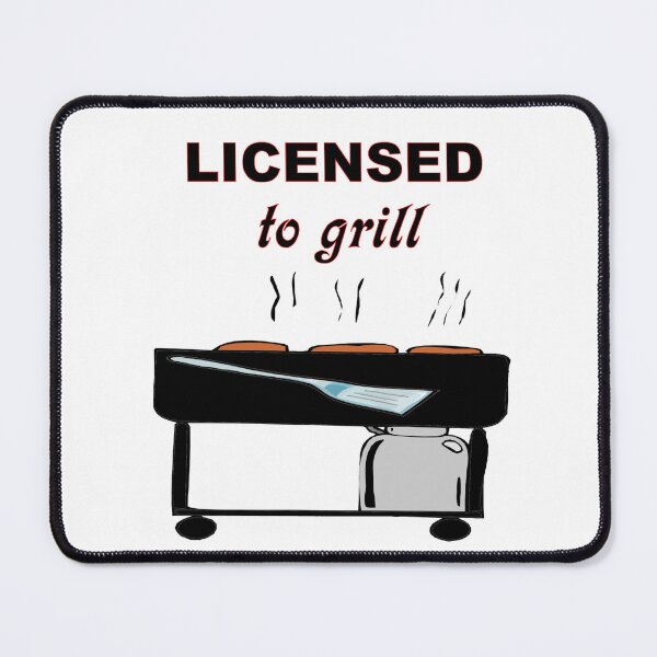 Item preview, Licensed To Grill designed and sold by kristalcurt.